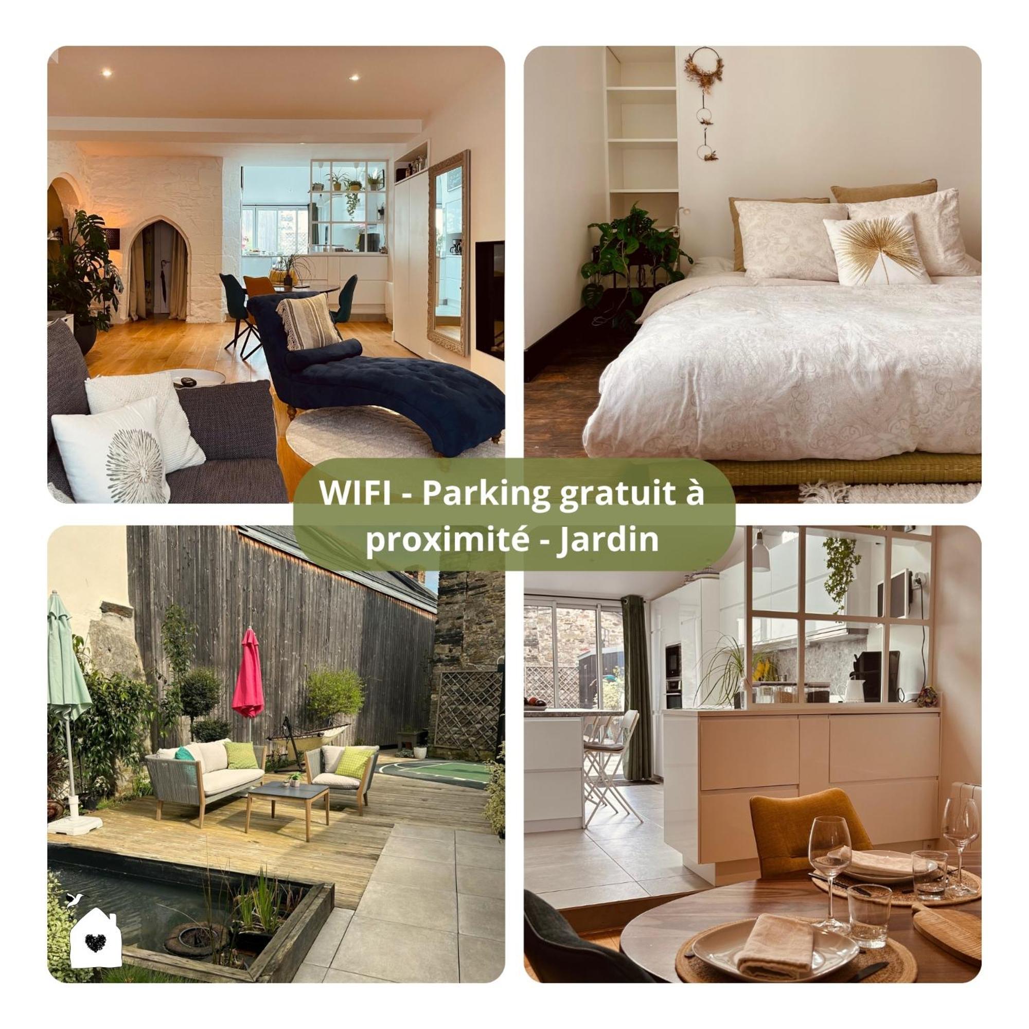 H3 Charmante Maison Sur La Vilaine Pres Du Chateau ヴィトレ エクステリア 写真